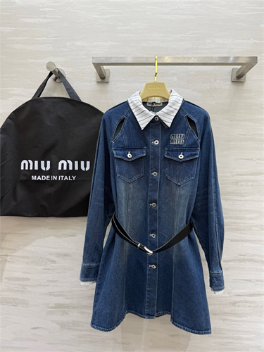 미우미우 데님 원피스 M83908 2025/신상
