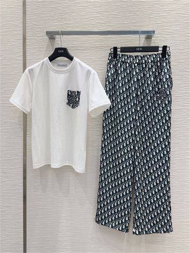 디올 티셔츠 바지 세트 D83401 2025/신상