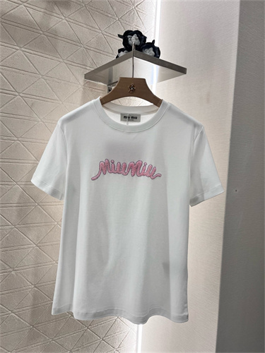 미우미우 티셔츠 M21854 2025/신상