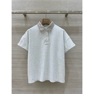 브루넬로 쿠치넬리 폴로 티셔츠 B42057 2025/신상