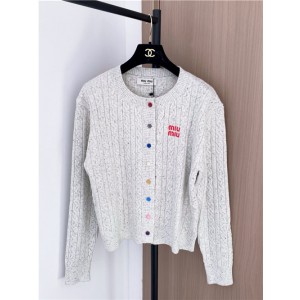 미우미우 긴팔 가디건 M02498 2025/신상