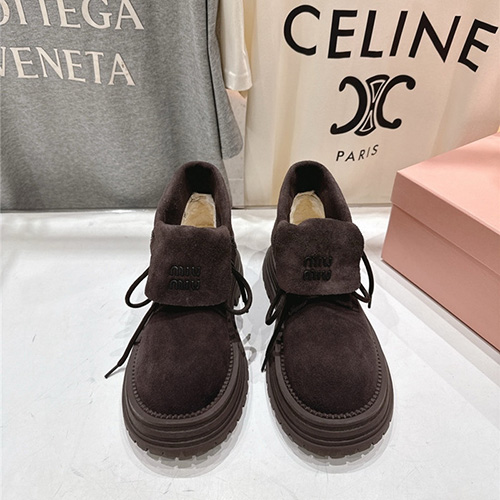 미우미우 여성용 스노우 부츠 M29596-2 2025/신상