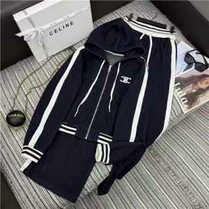 셀린느 후드 트레이닝 세트 C33851 2025/신상