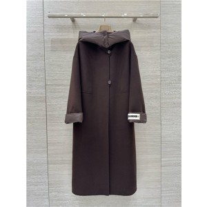 질 샌더 캐시미어 후드 코트 J27602 2025/신상