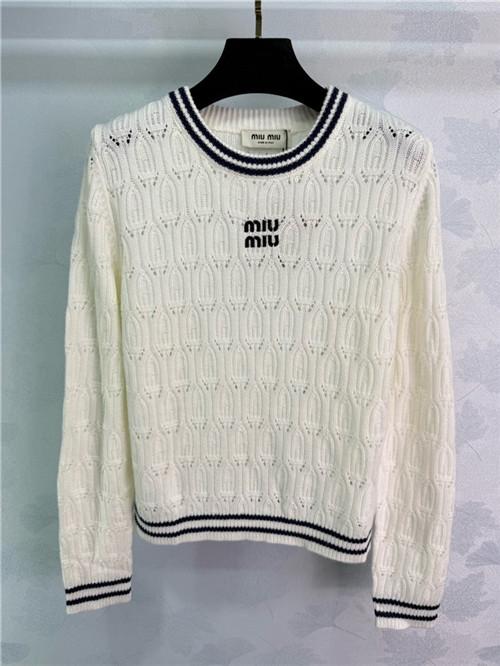 미우미우 긴팔 니트 M22408 2025/신상