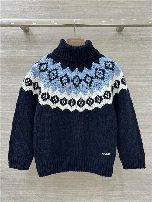 프라다 긴팔 니트 목플라 P63506 2025/신상