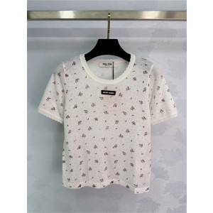 미우미우 반팔 티셔츠 M92251 2026/신상