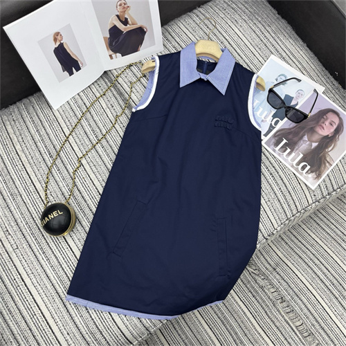 미우미우 민소매 원피스 M62753 2026/신상