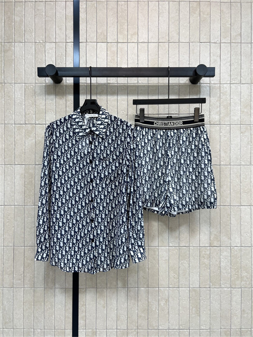 디올 긴팔 셔츠 반바지 세트 D83608 2026/신상